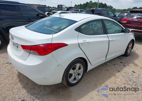 2013 Hyundai Elantra Gls z USA, uszkodzony, nr VIN 5NPDH4AE3DH321518